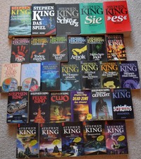 29x Stephen King Romane Bücher große Sammlu...