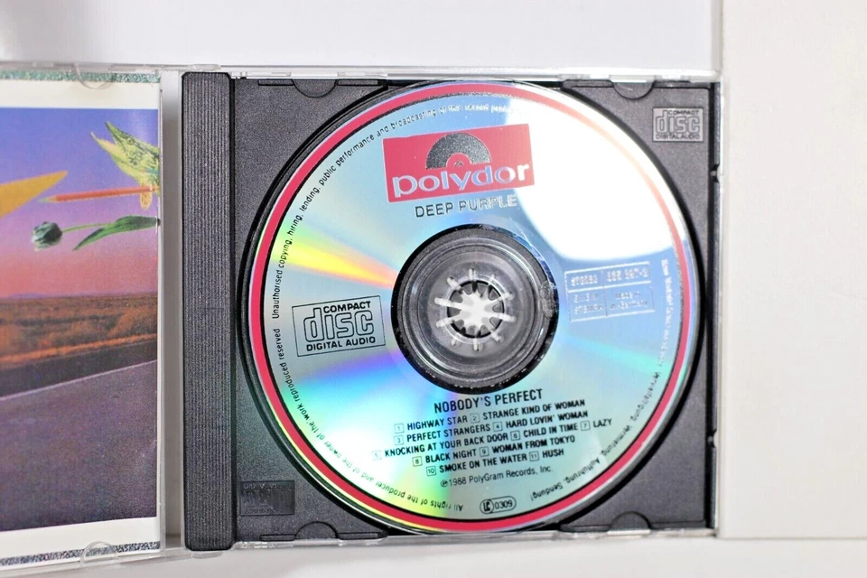 Deep Purple – Nobody's Perfect W.Germany Pressing  - CD Sent Tracked - Image 2 of 3
