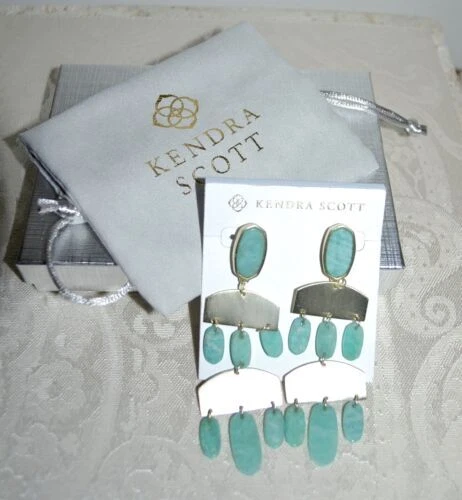 Kendra Scott Silver Plated Stone Fashion Earrings