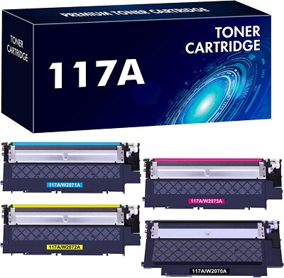 XXL Toner für HP 117A/2070A Color Laser MFP 178nwg 179fwg 150a 179fnw MIT CHIP