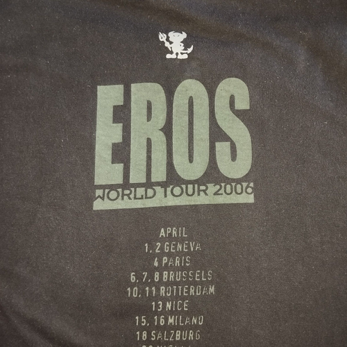 Eros Ramazzotti World Tour 2006 T Shirt Size L Used - Picture 8 of 10