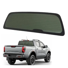 Rear Window Back Glass Stationary Heated  For Nissan Frontier Pickup 2005-2021