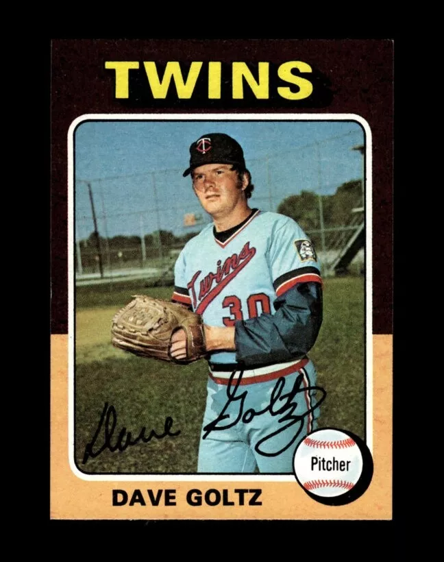 Dave Goltz trading card