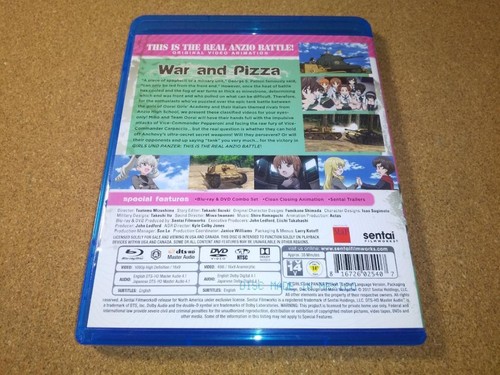 Girls und Panzer This is the Real Anzio Battle! Bluray/DVD OOP Japan Anime - Picture 2 of 4