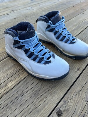 Size 10 - Air Jordan 10 Retro 2005 Ice Blue for sale online | eBay