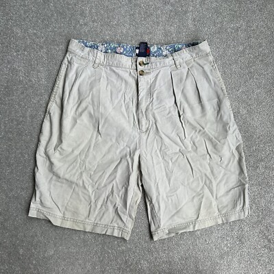 TOMMY HILFIGER Herren Chino Shorts Bermudas 33 Kurze Hose Vintage 21416 Beige