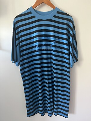 Martine Rose 90-91 Autumn & Winter Collection Blue Stripe T Martine Rose 90-91 Autumn & Winter Collection Blue Stripe T