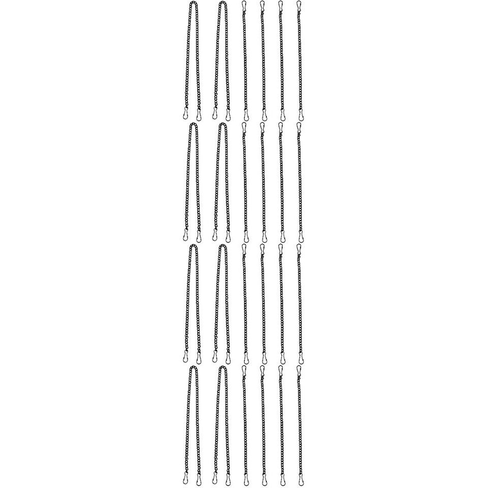 24 Pcs Hanging Chains Garden Plant Hangers Metal Chains Billboards