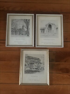 Vintage Lot of H.G. Durston SMITHSONIAN INSTITUTION Arlington Memorial ARCHIVES 