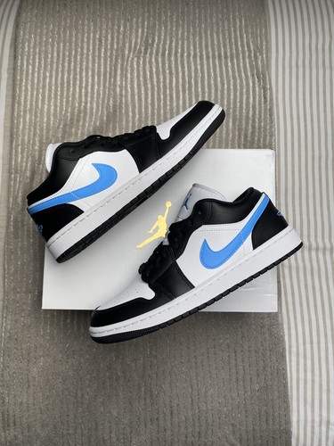Compre Tamaño Reino Unido 7 - Nike Air Jordan 1 Bajo Negro Universidad Azul  Blanco online en Paraguay. 334361662410