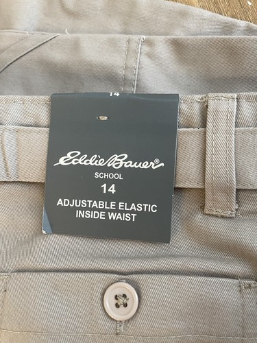Eddie Bauer School Girls Size 14 Tan Pants - Picture 3 of 3