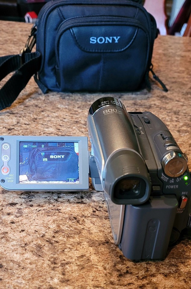 Sony Handycam DCRHC26 MiniDV Firewire IEEE 1394 Transfer Deck eBay