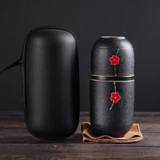 Portable Ceramic Teapot Teacups Chinese Kung Fu Tea Set Portable Travel Tea Set
