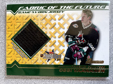 2002-03 Bowman YoungStars Ossi Vaananen Fabric of the Future Jersey Card #FFJ-OV