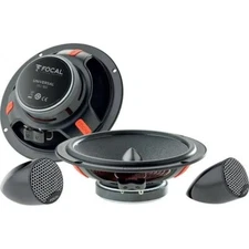 Focal 6.5" 165mm Component Car Audio Speakers and Tweeters Model ISU165 Shallow