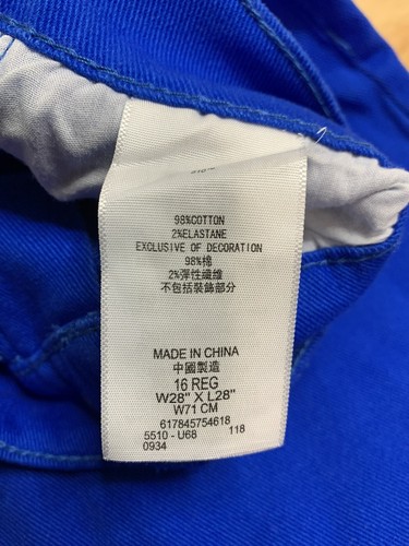 Levi’s 510 Skinny Stretch Boys’ Jeans 16 REG W28xL28 Blue - Picture 3 of 6