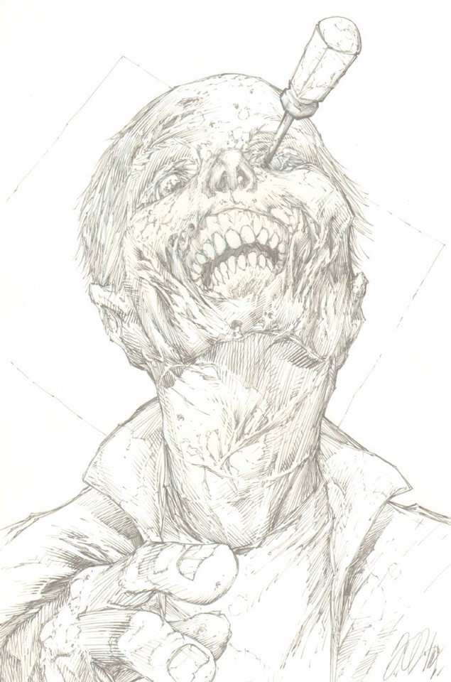 RV Walker PENCIL Commission - Signed art by Shelby Robertson Comic Art