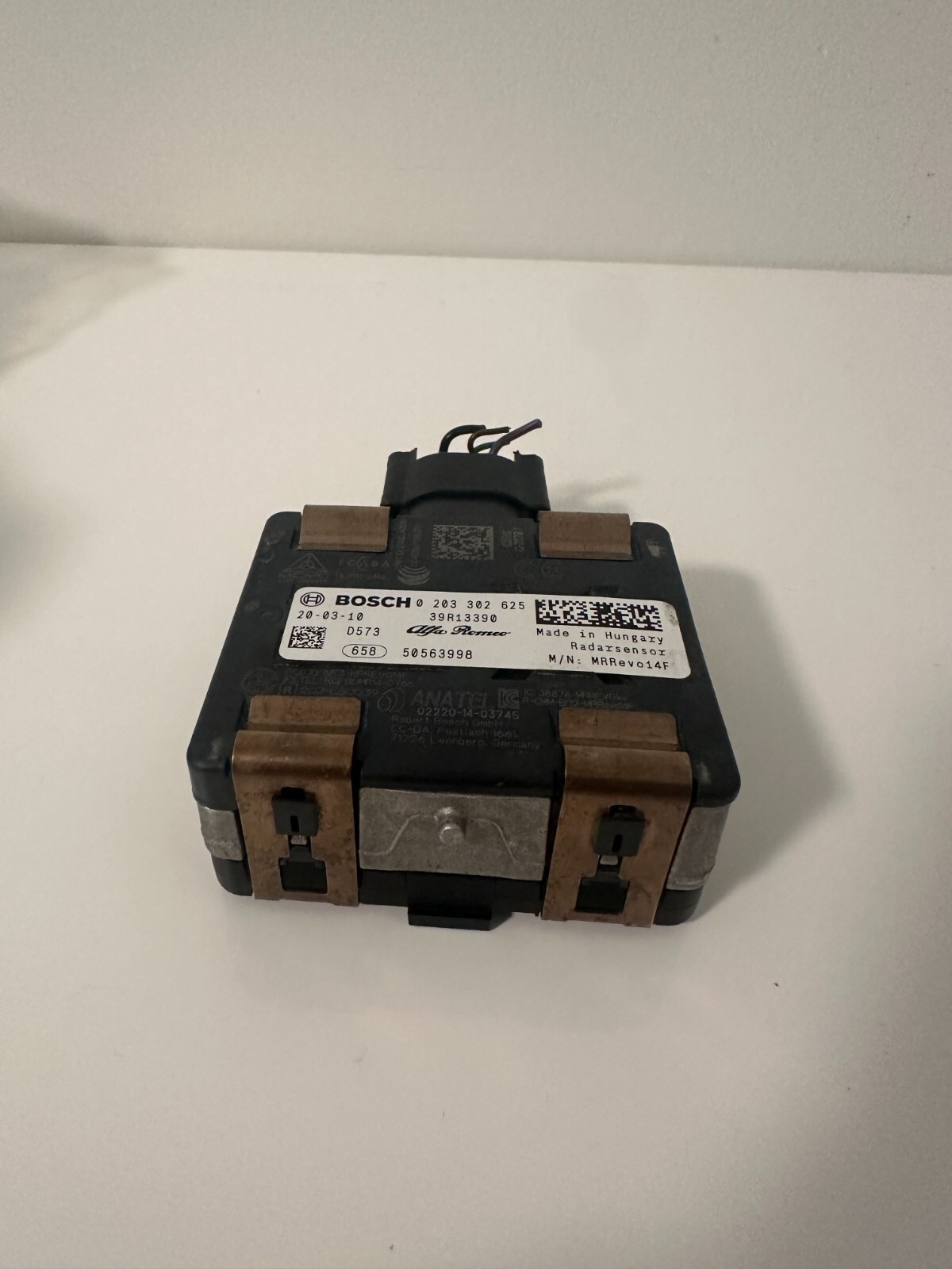 2019 2020 2021 2022 Alfa Romeo Guilia Radar Distance Sensor & Bracket ...