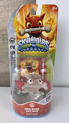 clear Fire Bone Hot Dog Skylanders Swap Force Figur exclusive Frito Lay red