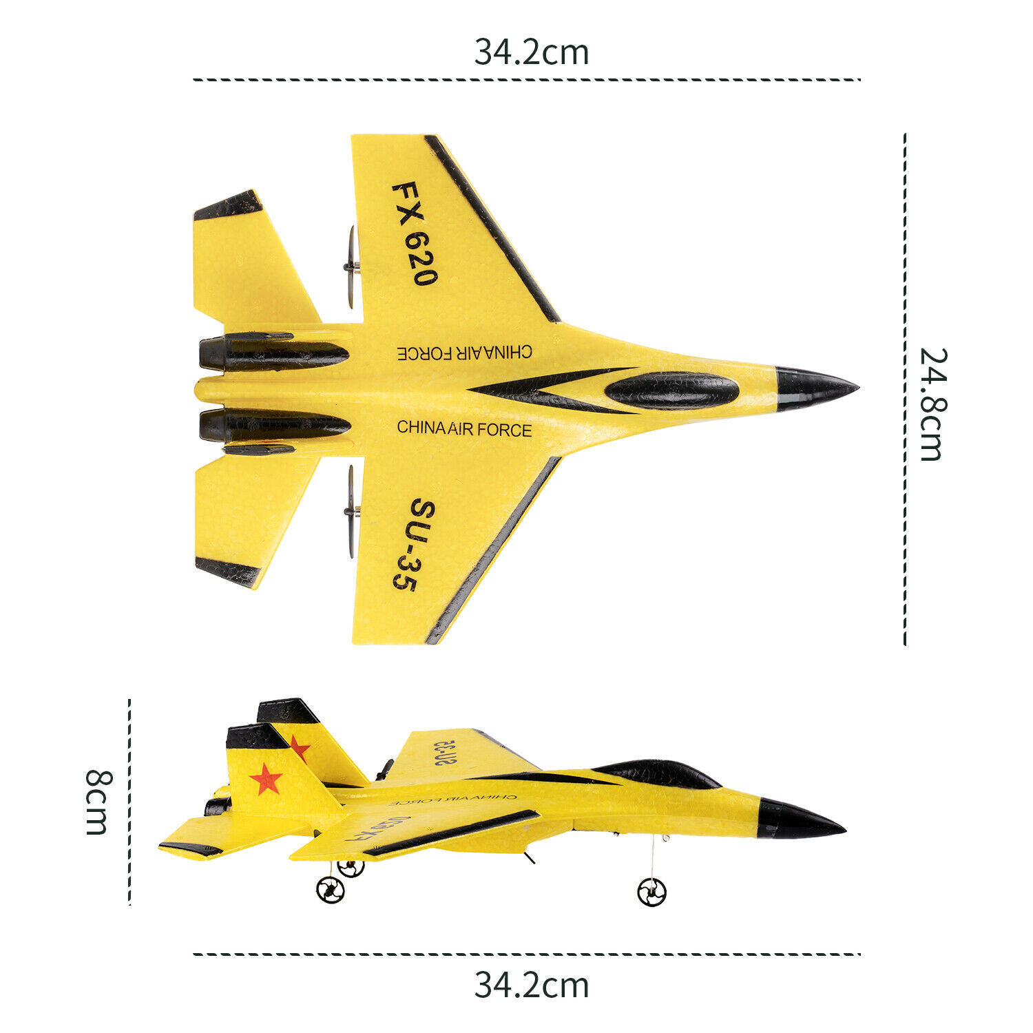 Fx620 Remote Control Glider Fixed Wing Su35 Fighter Jet Children Aircraft  Model Toys For Birthday Gifts Aviao Controle Remoto - AliExpress