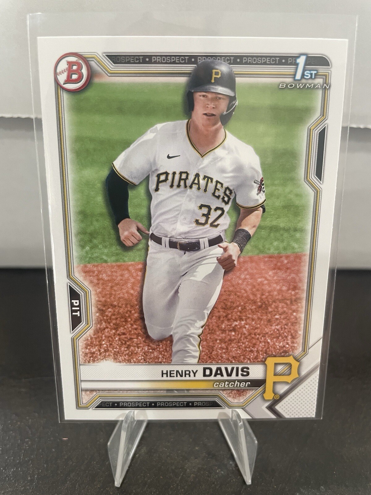 2021 Bowman Draft Henry Davis 1st Bowman card #BD-48 Pittsburgh Pirates