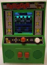 Frogger Retro Mini Classic Arcade Game Handheld Konami Basic Fun Tested Working
