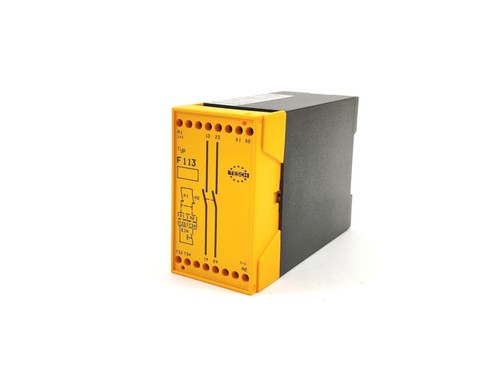 TESCH 07400014 F113X04 24VAC/DC Safety Relay | eBay