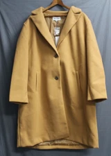 Vigoss Camel Colored Pea Coat Size XXL