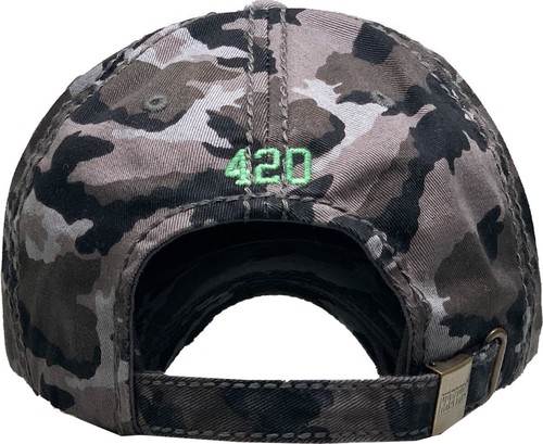 Leaf Marijuana Vintage Distressed Baseball Cap Dad Hat Adjustable - Picture 7 of 51