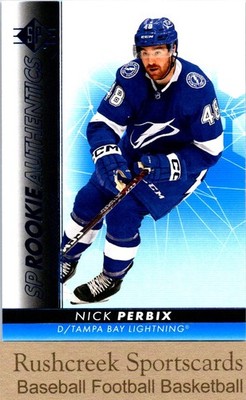 2022-23 SP #129 Nick Perbix RC Rookie Blue