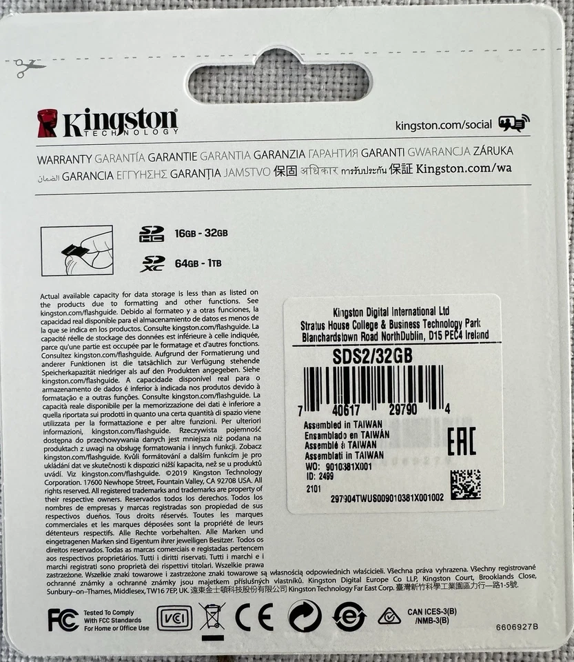We offer the Kingston 5 (32GB) memory card SDHC, now available for just $20 with - Image 2 of 2