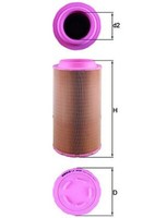 Luftfilter Mahle LX 2020 Filtereinsatz FüR Agrotron TTV Deutz Avia Line Zetor