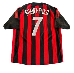 Maillot Domicile AC Milan 2003/2004 – Shevchenko #7 – Taille XL – Adidas – Occasion