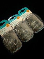 nanob b  Extra Soft Silicone Y-Cut Bottle Nipples Medium Flow 6m FBN009