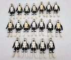 VINTAGE KENNER STAR WARS BIKER SCOUT ARMY BUILD FIGURE LOT OF 19