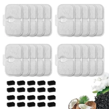 20 Packs Cat Water Fountain Filter Replacement Compatible with PETLIBRO® Dock...