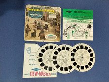 TELEVISION SHOWS AT UNIVERSAL CITY STUDIOS B477 Viewmaster 3 reels PACKET SET