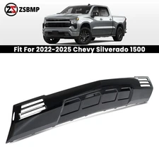 Front Lower Valance Skid Plate For 2022-2025 Chevy Silverado 1500 LT RST Black