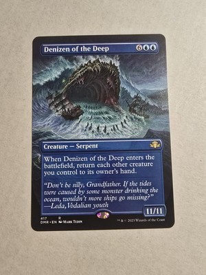 Denizen of the Deep (Borderless) Dominaria Remastered Regular