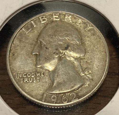1962 Washington Quarter  XF   1257