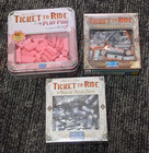 Ticket to Ride Play Pink Milk Tankers Deluxe Train 7 Days of Wonder new sealed