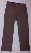 Prana Stretch Zion Mens Size 36 x 32 Cargo Hiking Pants Gray M4ST32116