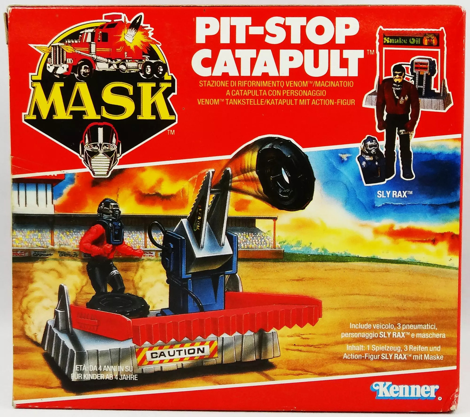 Complétez votre collection M.A.S.K. Kenner grâce au Pit-Stop Catapult d'origine
