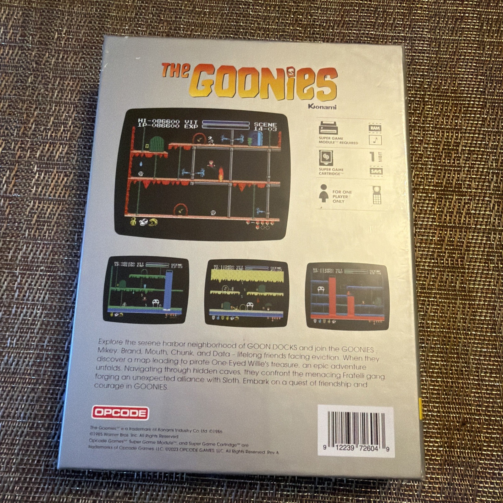 THE GOONIES for Colecovision ADAM Cartridge. 2024 NEW - SGM REQUIRED - Thumbnail 2