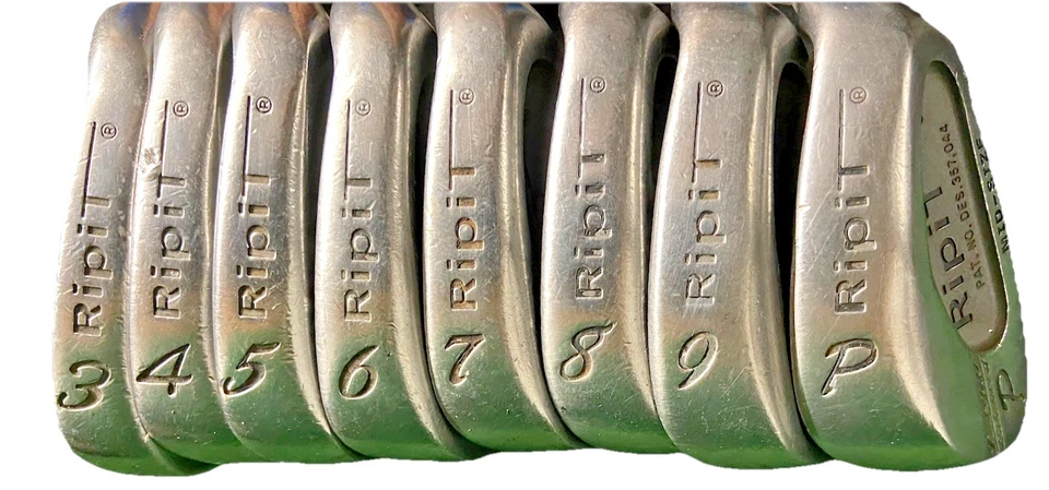 Rip-It Golf Iron Set 3-PW RH No Mercy Stiff Graphite 5i 37.5" New Midsize Grips - Image 2 of 4