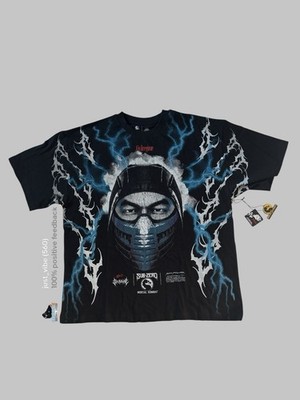 Civil Regime x Mortal Kombat Raising Chills  Subzero  Premium Tee Men s 2XL NWT