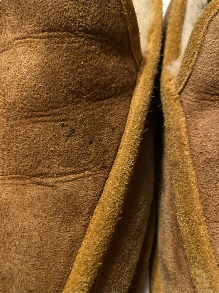 LL Bean Mens Chesnut Brown Slippers Indoor House Shoes Size 8 - Image 3 of 4