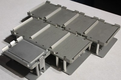 Qty 8 Chemagic Perkin Elmer Deep Well Plate Riser Sample Holder Carrier Handlers