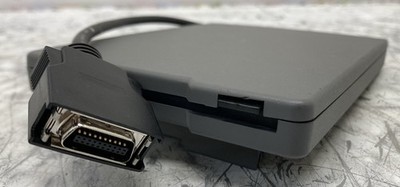 UNISYS NC486-FEX EXTERNAL FLOPPY DRIVE 20-PIN MINI CENTRONICS CABLE UNTESTED