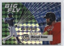 2021 Panini Mosaic Big Fly Green Mosaic Prizm Marcell Ozuna #BF3 14x1